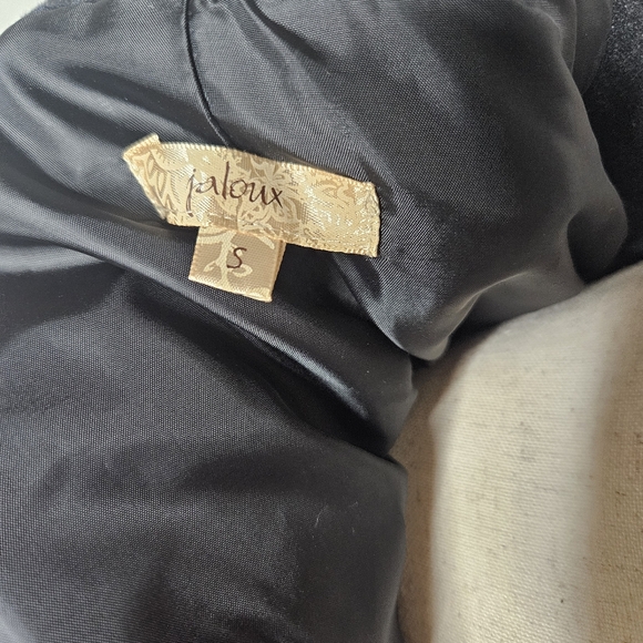 Small Jaloux blazer jacket dark gray 50% Wool Small 108 - Picture 5 of 7